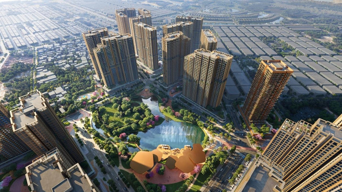 The Parkland được ví như một "ốc đảo" biệt lập nhưng vẫn đầy sức sống.