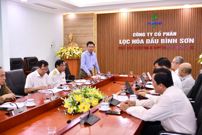 Uỷ ban nhân dân tỉnh Quảng Ngãi làm việc với BSR thúc đẩy sản xuất kinh doanh, tăng thu ngân sách cho tỉnh.