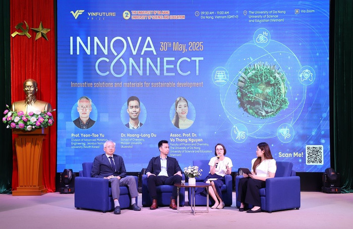 Quỹ VinFuture phối hợp cùng Trường Đại học Sư phạm – Đại học Đà Nẵng tổ chức hội thảo InnovaConnect, mở rộng chương trình cầu nối khoa học ra toàn quốc. Ảnh: BTC. anh-1.jpg