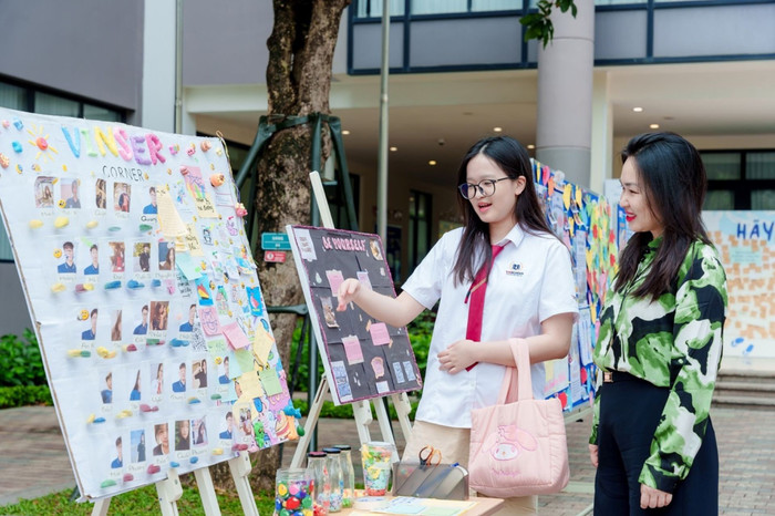 “Vinser Corner” – không gian sẻ chia cảm xúc giữa nhịp học tập sôi động, ghi nhận gần 400 lượt tương tác chỉ sau hai tuần triển khai. anh-4-28.jpg