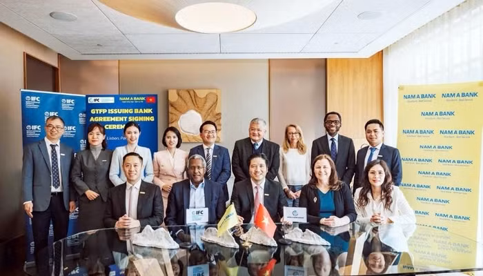 Nam A Bank ký kết hợp tác cùng IFC.