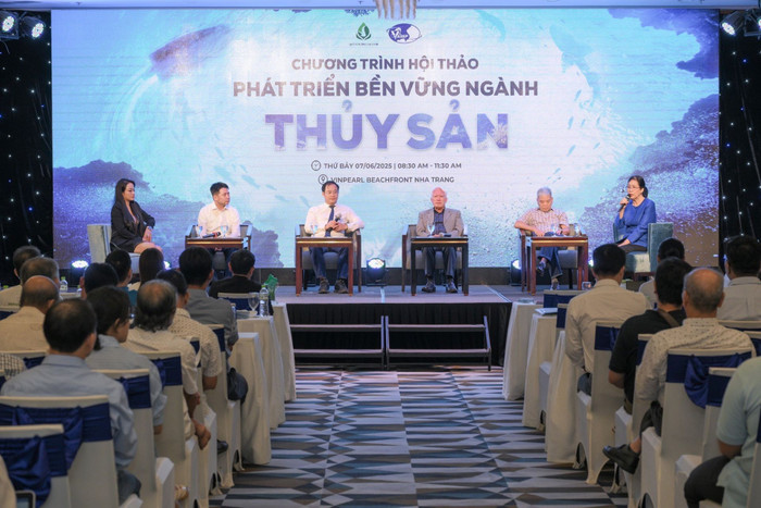 Các chuyên gia đã cùng đưa ra những nghiên cứu, phương thức thực hành thiết thực nhằm đổi mới ngành thủy sản, hướng tới kinh tế tuần hoàn. anh-4-5.jpg