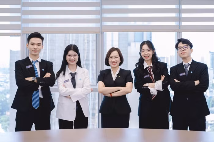 Các thí sinh được các chuyên gia BIDV đào tạo trực tiếp tại Trụ sở chính của ngân hàng.