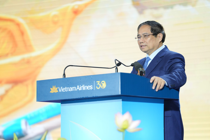 Thủ tướng Chính phủ Phạm Minh Chính phát biểu tại buổi lễ. 1.jpg
