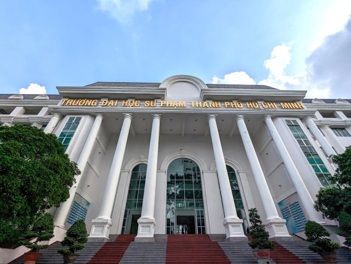 Trường Đại học Sư phạm Thành phố Hồ Chí Minh tọa lạc tại số 280 An Dương Vương, phường Chợ Quán, Thành phố Hồ Chí Minh. Ảnh: Website nhà trường. dhsp-hcm.jpg