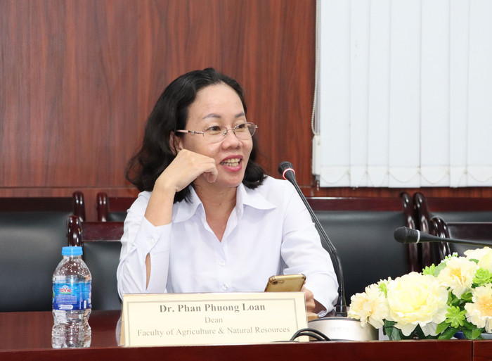 Tiến sĩ Phan Phương Loan - Trưởng khoa Khoa Nông nghiệp - Tài nguyên thiên nhiên, Trường Đại học An Giang (Đại học Quốc gia Thành phố Hồ Chí Minh). Ảnh: Website nhà trường. ts-phan-phuong-loan.jpg