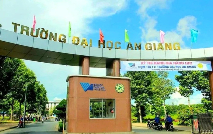 Trường Đại học An Giang - Đại học Quốc gia Thành phố Hồ Chí Minh tọa lạc tại số 18, đường Ung Văn Khiêm, phường Long Xuyên, tỉnh An Giang. Ảnh: Website nhà trường. truong-dh-an-giang.jpg