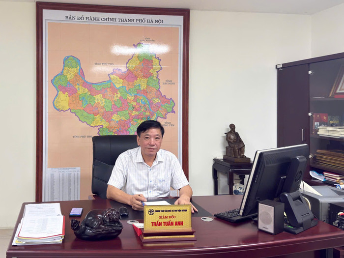 Ông Trần Tuấn Anh - Giám đốc Trung tâm Văn hóa và Thư viện Hà Nội. Ảnh: NVCC. giam-doc-thu-vien-hn.jpg