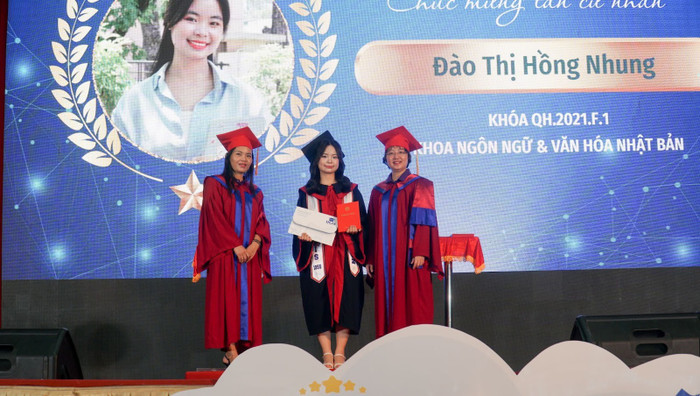 Nữ thủ khoa Đào Thị Hồng Nhung ấp ủ ước mơ trở lại ULIS trong vai trò giảng viên, tiếp nối hành trình tri thức. Ảnh: NVCC. hong-nhung.jpg