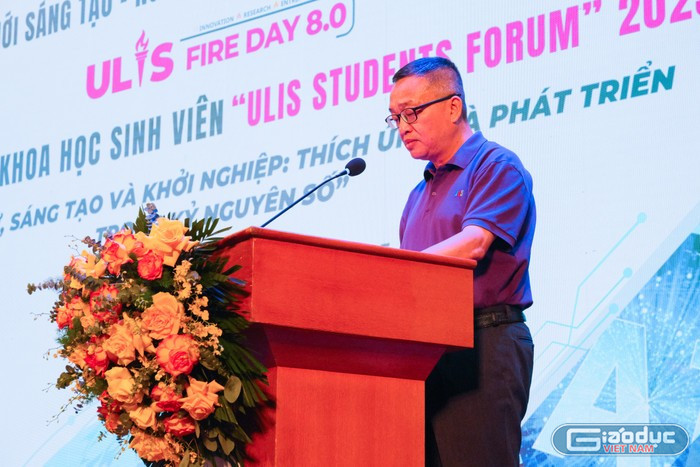 Tiến sĩ Đỗ Tuấn Minh - Chủ tịch Hội đồng trường, Trường Đại học Ngoại ngữ, Đại học Quốc gia Hà Nội. Ảnh: Thúy Hiền. gdvn-ts-do-tuan-minh.png