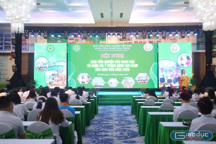 Toàn cảnh Hội nghị sinh viên nghiên cứu khoa học và cuộc thi ý tưởng sáng tạo khoa học công nghệ của sinh viên năm 2025. gdvn-toan-canh.jpg