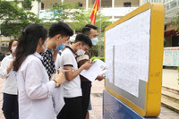 Có 383.783 thí sinh đã đăng ký dự thi tốt nghiệp THPT