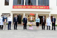 Tri ân những chiến sỹ áo trắng chống dịch COVID-19 tại Hải Dương
