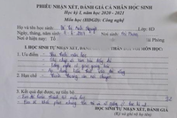 Chưa hướng dẫn đánh giá học sinh bằng lời nói, giáo viên mỏi tay viết nhận xét