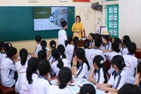 Ảnh minh họa: Website Trường Trung học phổ thông Mỹ Tho (xã Phong Doanh, tỉnh Ninh Bình).