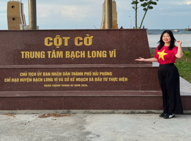 Sinh viên Trần Hà Trang - Phó Chủ tịch Thường trực Hội Sinh viên Trường Đại học Thuỷ lợi. Ảnh: NVCC Sinh viên Trần Hà Trang - Phó Chủ tịch Thường trực Hội Sinh viên Trường Đại học Thuỷ lợi. Ảnh: NVCC