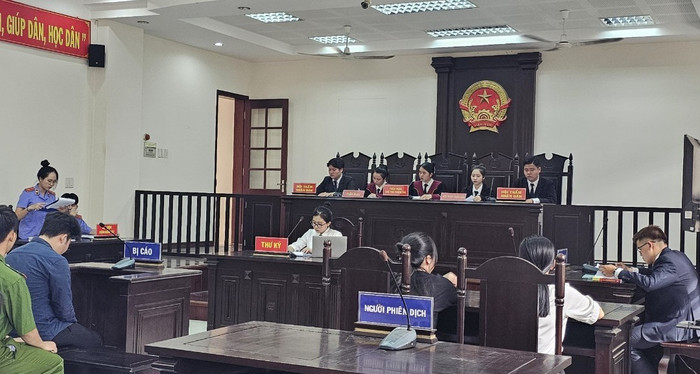 Khoa Luật và Khoa học Chính trị, Trường Đại học Công nghiệp Thành phố Hồ Chí Minh tổ chức cuộc thi “Phiên tòa giả định”. Ảnh: Website nhà trường.