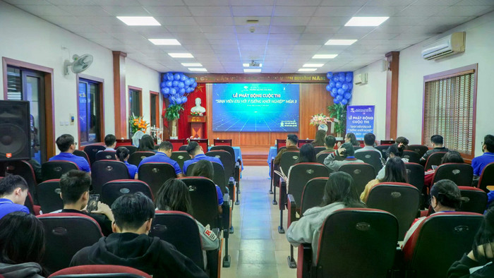 Toàn cảnh Lễ phát động Cuộc thi “Sinh viên ETU với ý tưởng Khởi nghiệp” năm 2025 – Mùa 3.