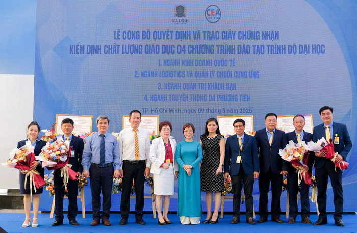 Trường Đại học Gia Định tiếp tục khẳng định chất lượng đào tạo với 4 chương trình đạt kiểm định giáo dục. Ảnh: Website nhà trường.