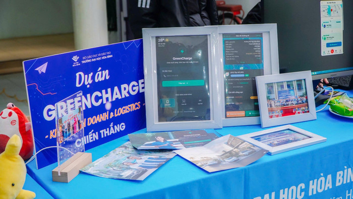 Dự án GreenCharge Map – Ứng dụng Tìm Trạm Sạc Xe Điện, Khoa Kinh doanh và Logistics.