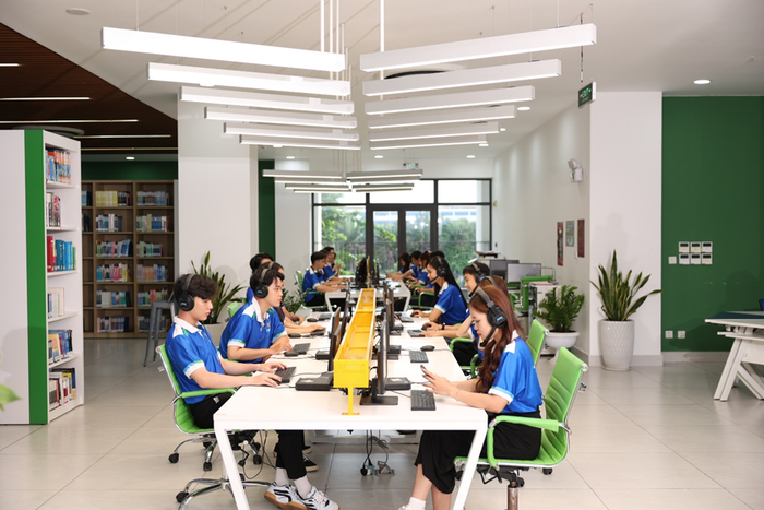 Không gian học tập, trải nghiệm năng động dành cho sinh viên đa ngành. Ảnh: NTCC Không gian học tập, trải nghiệm năng động dành cho sinh viên đa ngành. Ảnh: NTCC