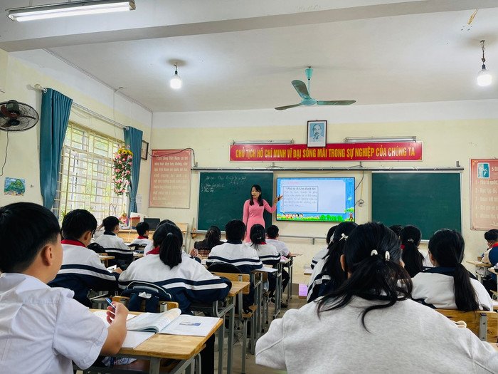 Ảnh minh hoạ: Website Trường Trung học cơ sở Hoàng Văn Thụ (xã Chợ Đồn tỉnh Thái Nguyên).