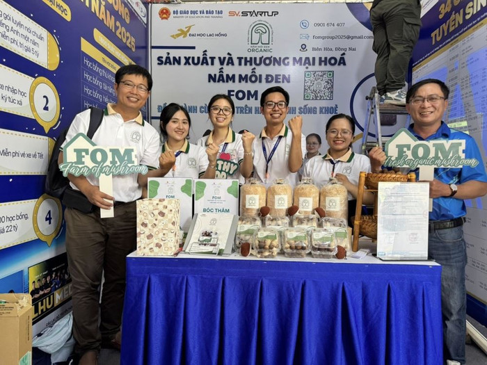 Sinh viên Trường Đại học Lạc Hồng tham dự cuộc thi “Sinh viên với ý tưởng khởi nghiệp” - SV.Startup 2025. Ảnh: Website nhà trường