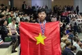 Em Nguyễn Thế Quân đã xuất sắc giành Huy chương Vàng cuộc thi Olympic Vật lý Quốc tế (IPhO) năm 2025. Ảnh: NVCC