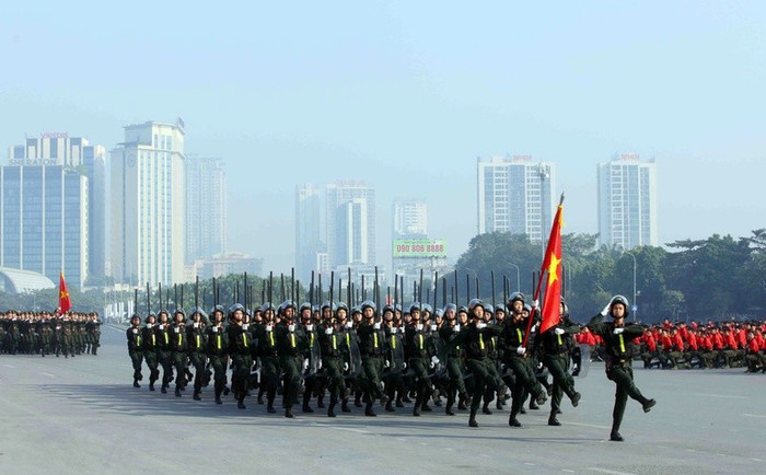 Lực lượng cảnh sát cơ động.