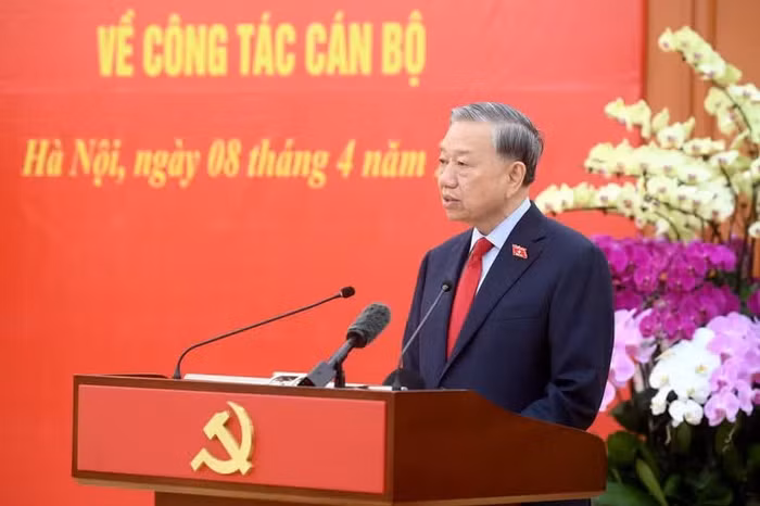 Tổng Bí thư, Chủ tịch nước Tô Lâm phát biểu tại hội nghị. Ảnh: Đăng Khoa