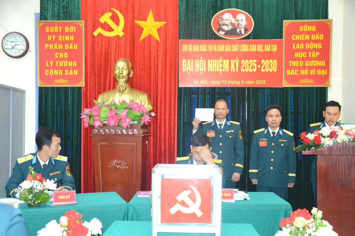Tổ kiểm phiếu điều hành bầu cử Đại hội. 5.jpg