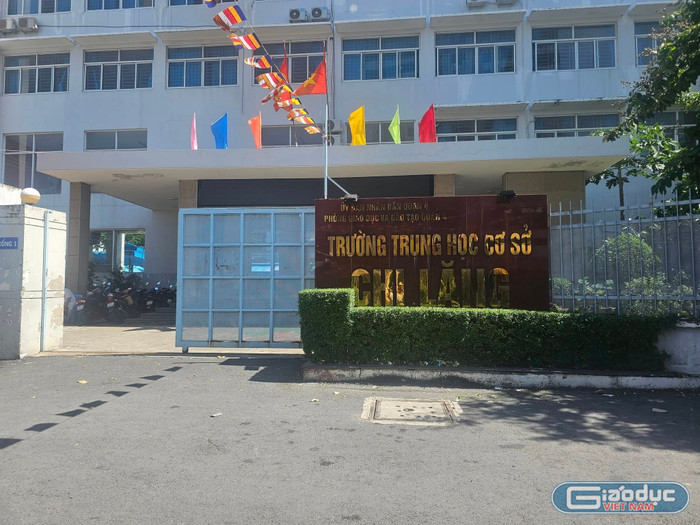 Trường trung học cơ sở Chi Lăng, phường Khánh Hội, Thành phố Hồ Chí Minh. Ảnh minh họa: V.D gdvn-thcs-chi-lang.jpg