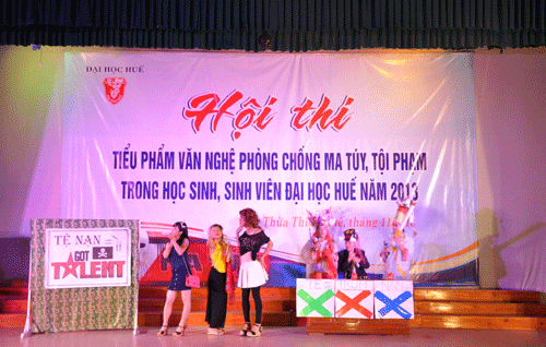 Tiểu phẩm "Tệ nạn Got Talent" của sinh viên Trường ĐHNL