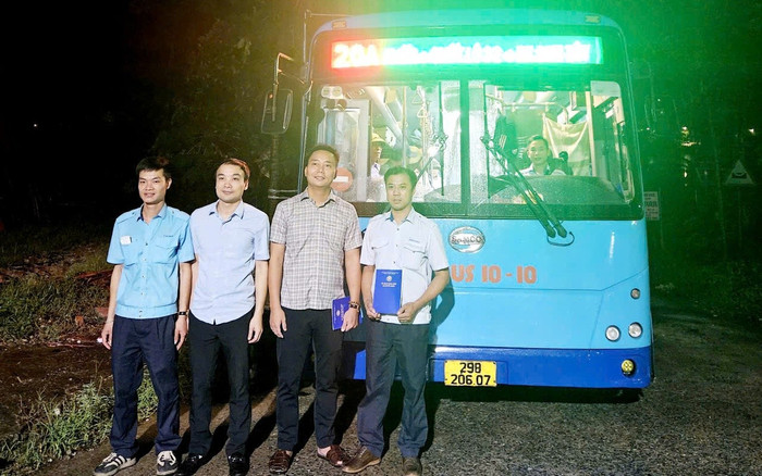 Tuyến buýt 20ATC chính thức vận hành từ sáng 1/10. Ảnh: hanoi.gov.vn. Tuyến buýt 20ATC chính thức vận hành từ sáng 1/10. Ảnh: hanoi.gov.vn.