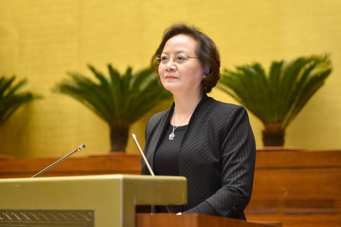 Tân Phó Thủ tướng Phạm Thị Thanh Trà. Ảnh: moha.gov.vn. 200353252772023130345-4.jpg