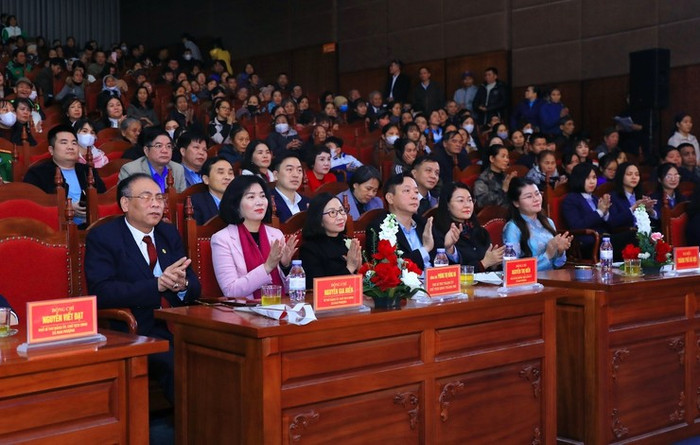 Các đại biểu dự Chương trình. Ảnh: hanoi.gov.vn.