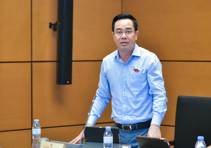 Đại biểu Quốc hội Nguyễn Văn Huy - Phó Trưởng đoàn chuyên trách Đoàn đại biểu Quốc hội tỉnh Thái Bình. Ảnh: quochoi.vn. 202410261144091190-dsc-5934.jpg
