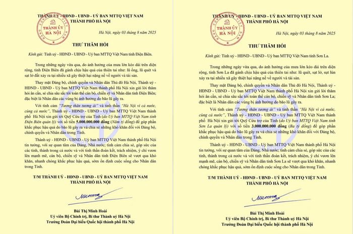Bí thư Thành ủy Hà Nội Bùi Thị Minh Hoài gửi thư thăm hỏi cán bộ, chiến sĩ và Nhân dân tỉnh Điện Biên và tỉnh Sơn La. Ảnh: hanoi.gov.vn. truong-dai-hoc-dien-luc-la-truong-dai-hoc-cong-lap-da-nganh-dinh-huong-dao-tao-nguon-nhan-luc-chat-luong-cao-nghien-cuu-khoa-hoc-phat-trien-cong-nghe-va-ung-dung-dac-biet-trong-linh-vuc-nang-l-1.png