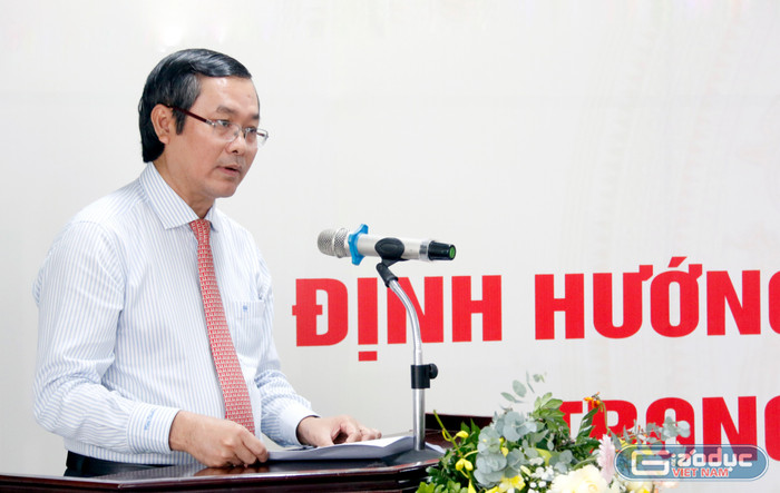 Thứ trưởng Bộ Giáo dục và Đào tạo Nguyễn Văn Phúc kết luận hội thảo. gdvn-tt.jpg