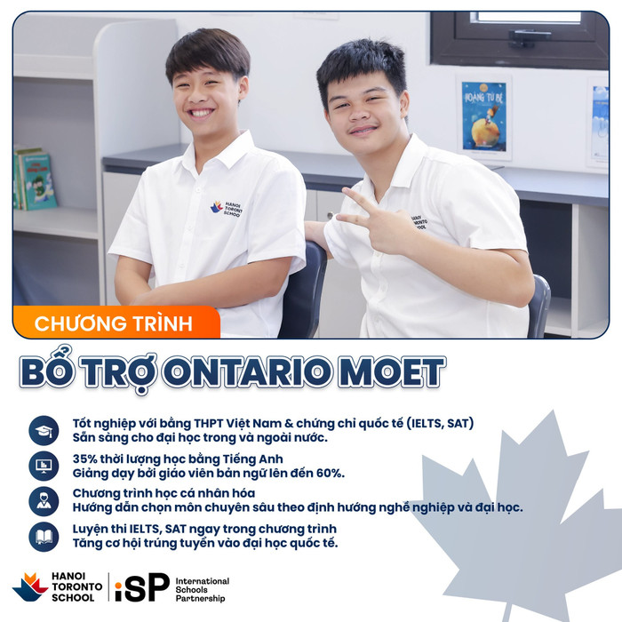 Chương trình bổ trợ Ontario - MOET có mang đến nhiều lợi thế. Ảnh: NTCC. 482223620-664053279457012-3066292457300911203-n.jpg