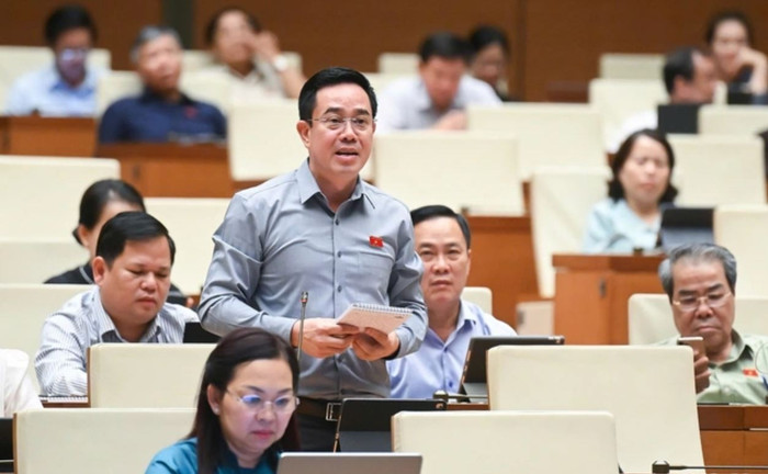 Đại biểu Quốc hội Nguyễn Văn Huy (đoàn Thái Bình). Ảnh: Media Quốc hội. sac.jpg