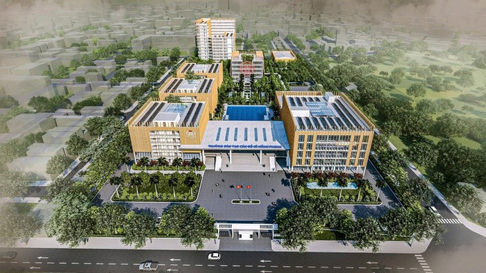Phối cảnh Dự án xây dựng Trường Đào tạo cán bộ Lê Hồng Phong thành phố Hà Nội. Ảnh: hanoi.gov.vn. pc-1759812853979121304466.jpg