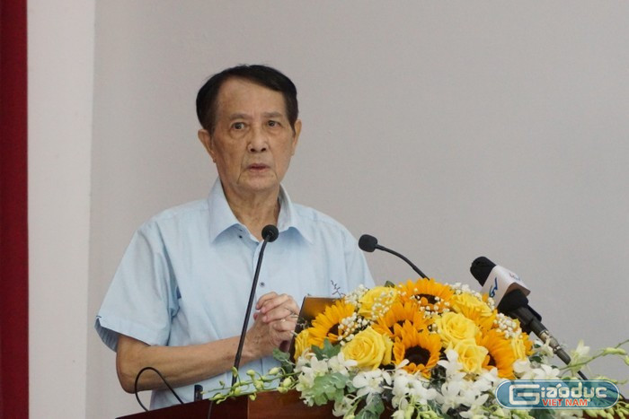 Tiến sĩ khoa học Phạm Đỗ Nhật Tiến - nguyên thư ký Bộ trưởng Bộ Giáo dục và Đào tạo. Ảnh: P.M. gdvn-ts-pham-do-nhat-tien-3932.jpg