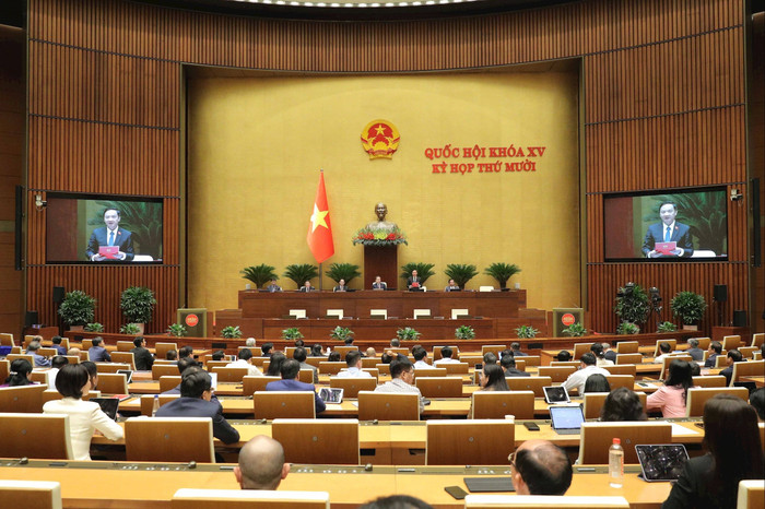 Quang cảnh phiên họp. Ảnh: quochoi.vn. Quang cảnh phiên họp. Ảnh: quochoi.vn.