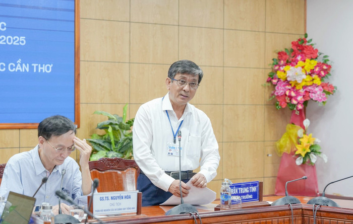 Phó Giáo sư, Tiến sĩ Trần Trung Tính - Hiệu trưởng Đại học Cần Thơ. Ảnh: website trường. 483366103-658051106907718-2963764453425701050-n.jpg