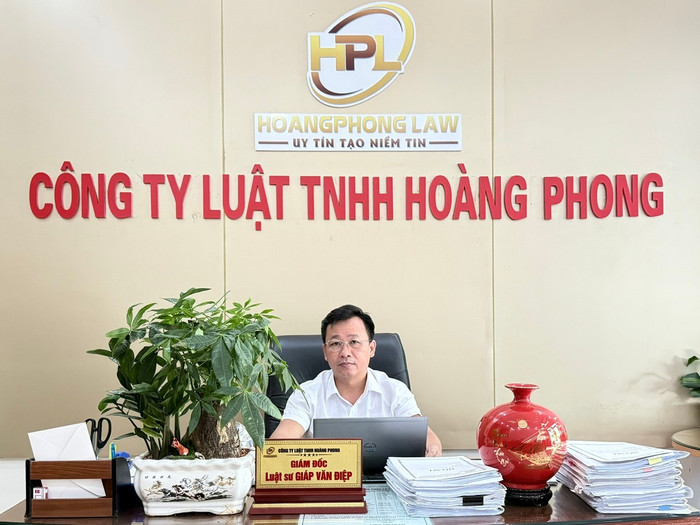 Luật sư Giáp Văn Điệp - Giám đốc Công ty Luật TNHH Hoàng Phong, Đoàn Luật sư tỉnh Bắc Ninh. Ảnh: NVCC. z7117854548195-358f1b3d8d8eb3e9ad7a02787df6c57b.jpg