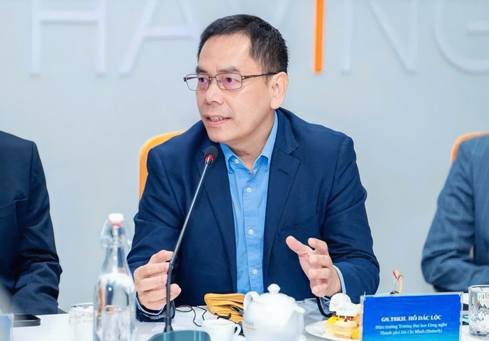 Giáo sư, Tiến sĩ Hồ Đắc Lộc - Hiệu trưởng Trường Đại học Công nghệ thành phố Hồ Chí Minh. Ảnh: website trường. z7079863303307-b20ec962cd2a2b6734923e9ab445047f.jpg