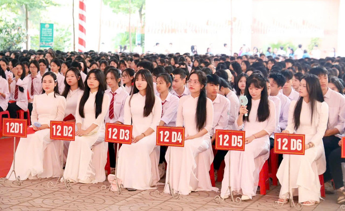 Học sinh Lào Cai trong ngày khai giảng năm học 2025-2026. Ảnh: Sở Giaso dục và Đào tạo cung cấp. Học sinh Lào Cai trong ngày khai giảng năm học 2025-2026. Ảnh: Sở Giaso dục và Đào tạo cung cấp.