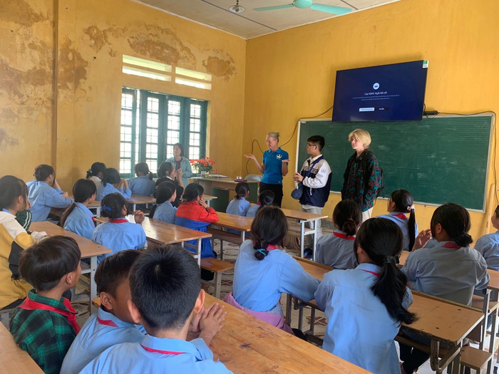 Một giờ học tại trường học trên địa bàn huyện Bắc Hà. Ảnh minh họa: bacha.edu.vn. 2023-01-04-04-57-493.jpg