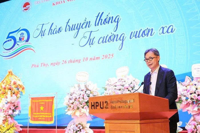 Nghệ sĩ nhân dân Trần Lực - Giám đốc Sân khấu LucTeam phát biểu tại buổi Lễ. Ảnh: NTCC. Nghệ sĩ nhân dân Trần Lực - Giám đốc Sân khấu LucTeam phát biểu tại buổi Lễ. Ảnh: NTCC.
